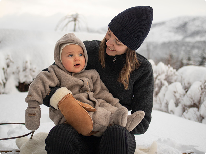 Slik kler du ettåringen i kulden