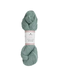 Silkeull 65% merino 35%silke 100g Akvamarin