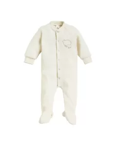 Pysj i ullfrotté, med fot - Natur