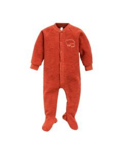 Pysj i ullfrotté, med fot