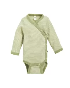 Omslagsbody i ull med silke