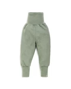 Babybukse i ull med silke