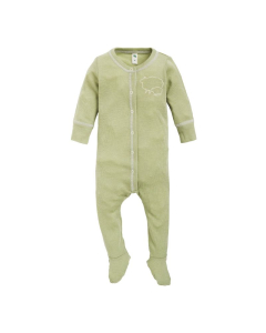 Pysj i ull med silke - Pistasj