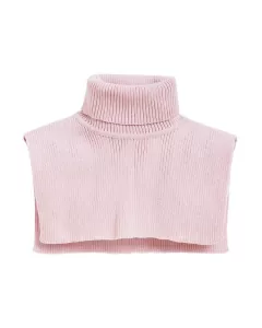 Hals one size i ribbestrikket ull