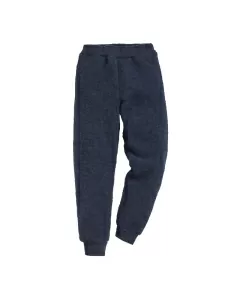 Bukse i ullfleece - Midnattsblå