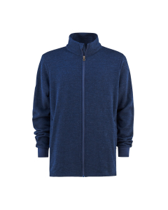 Herrejakke i ullfrotté