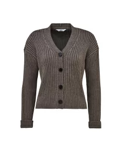 Ribbestrikket cardigan