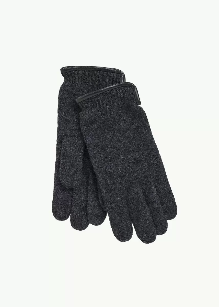 Hansker m/skinnkant til dame