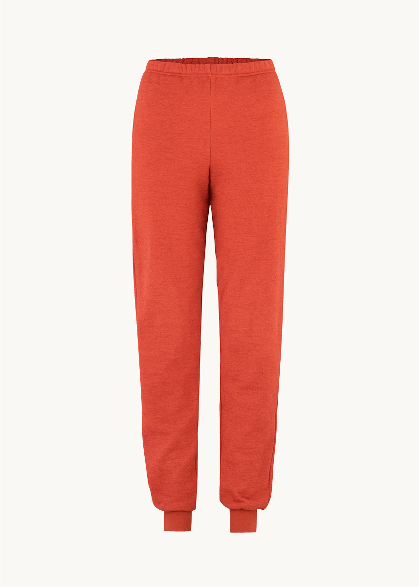 Joggebukse i ullfrotté