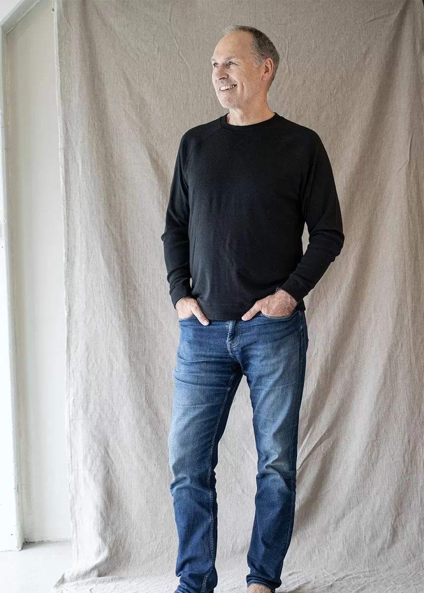 Collegegenser i ull, unisex 