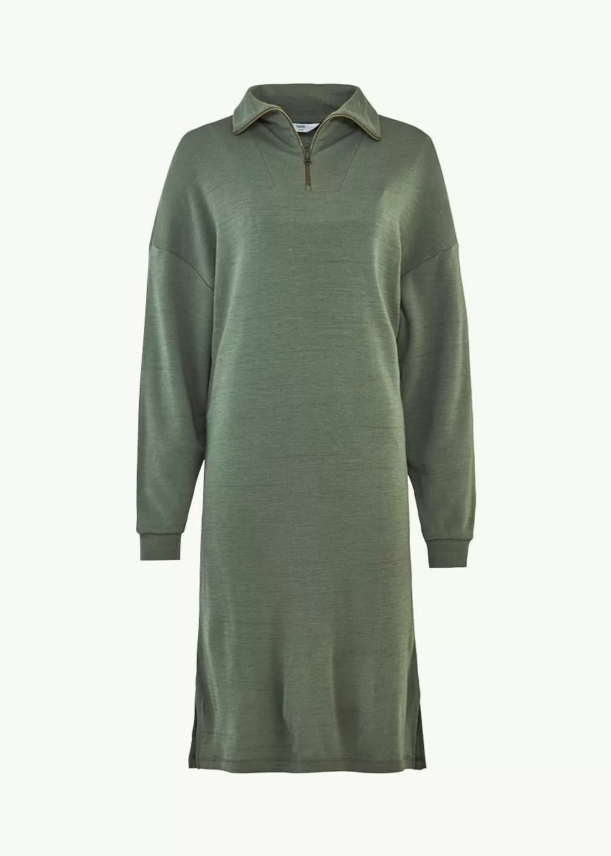 Ullkjole med glidelås