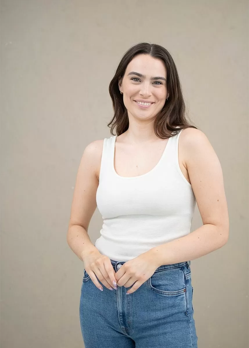 Ullsinglet i ull med silke