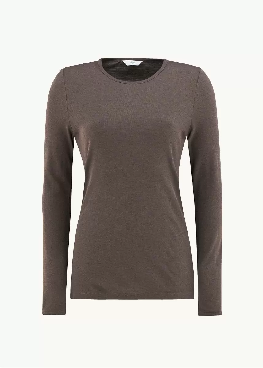 Genser i ull med silke, dame