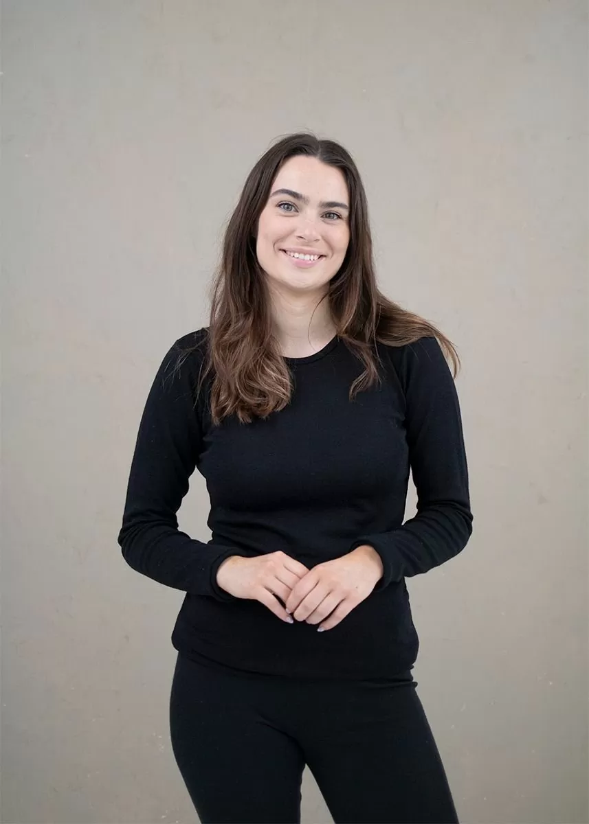 Genser i ull med silke, dame