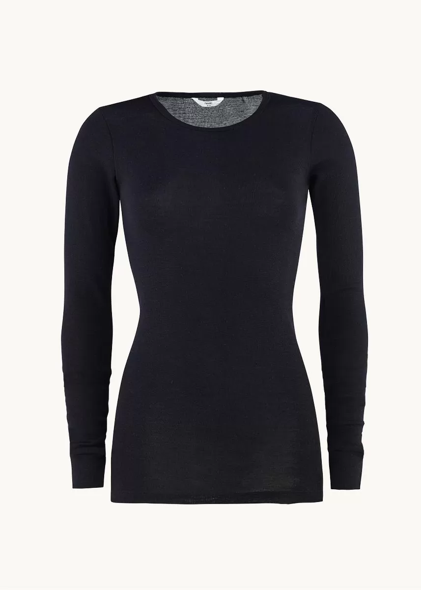 Genser i ull med silke, dame