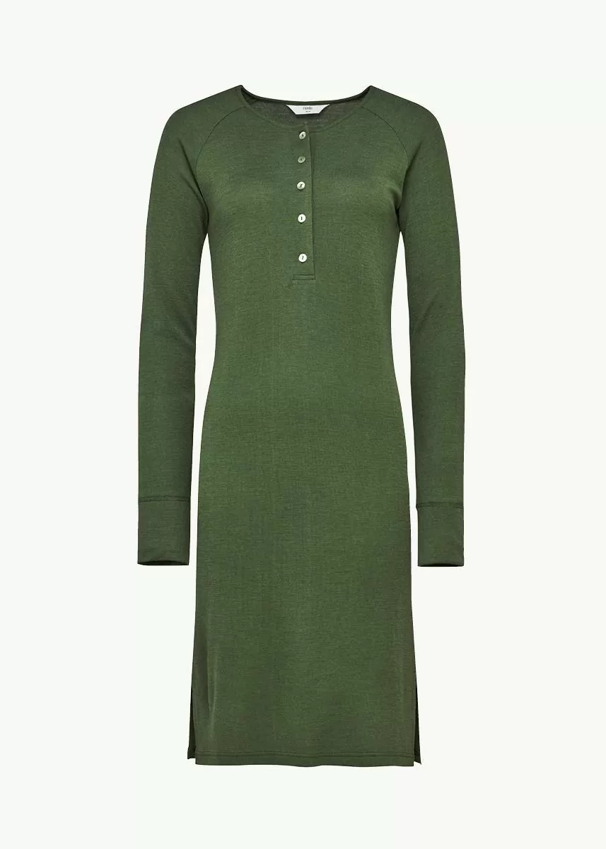 Kjole med knapper