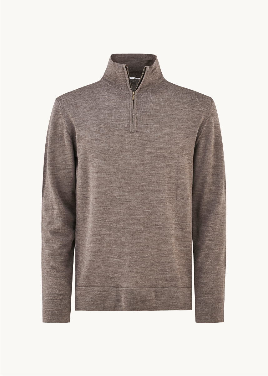 Ullgenser half zip, herre