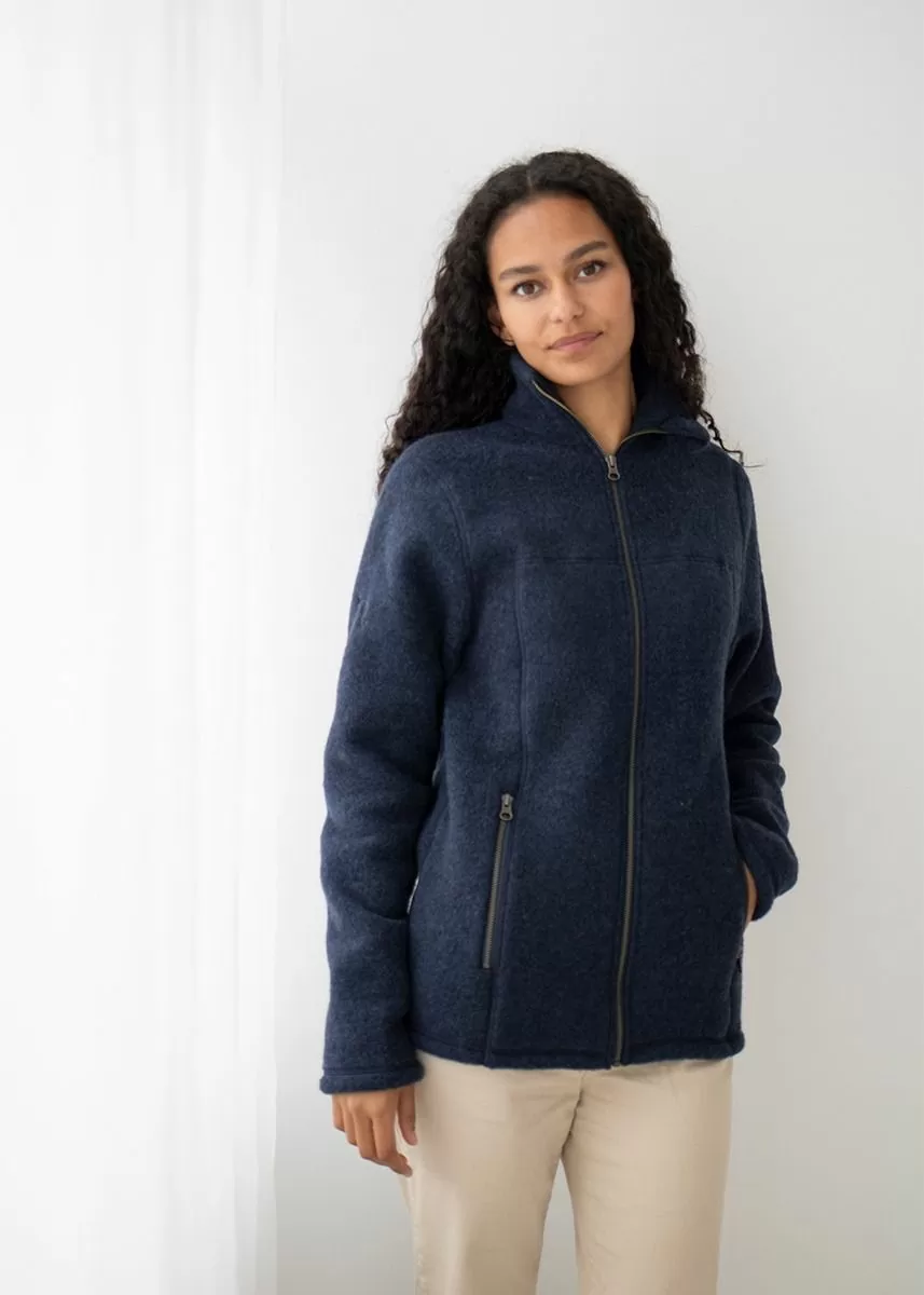 Jakke i ullfleece, unisex