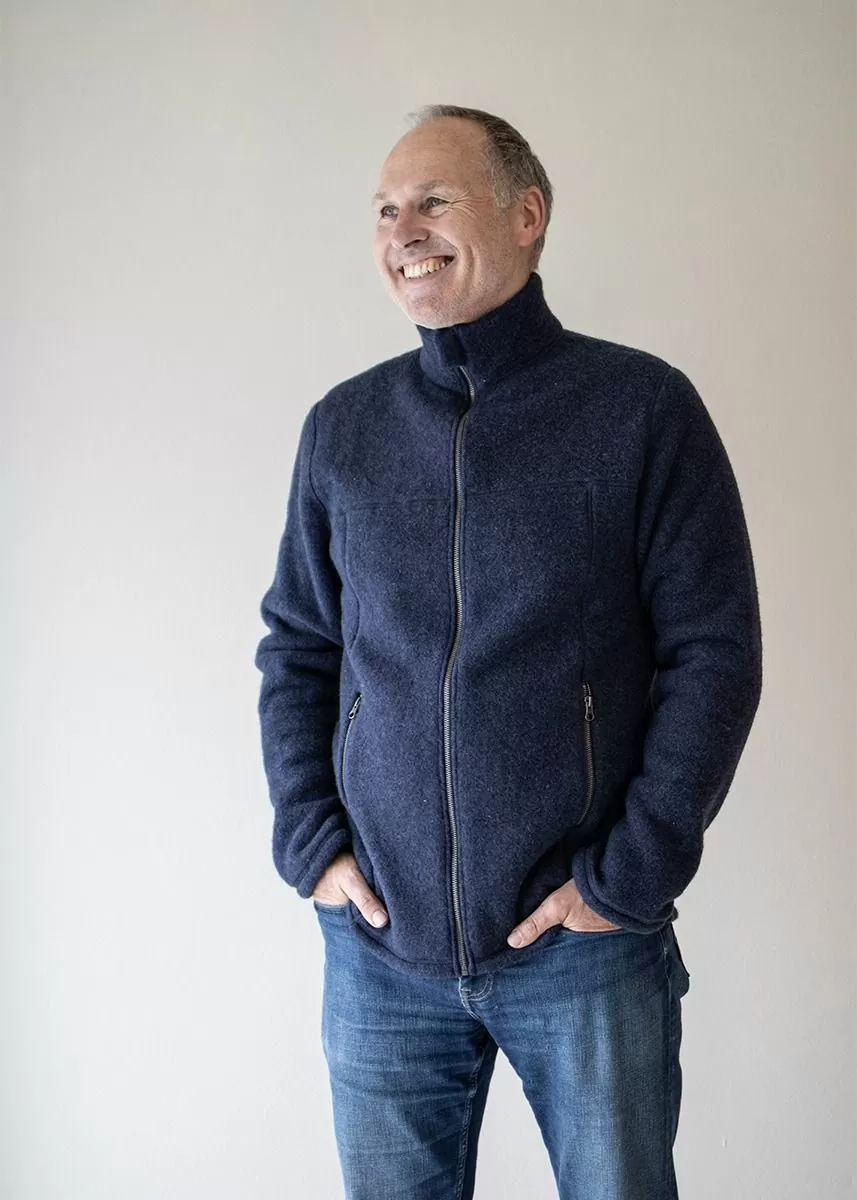 Jakke i ullfleece, unisex