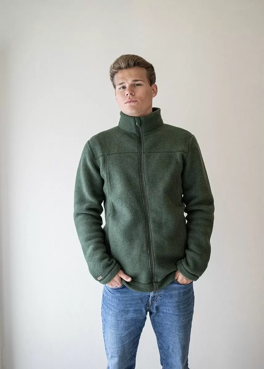 Jakke i ullfleece, unisex