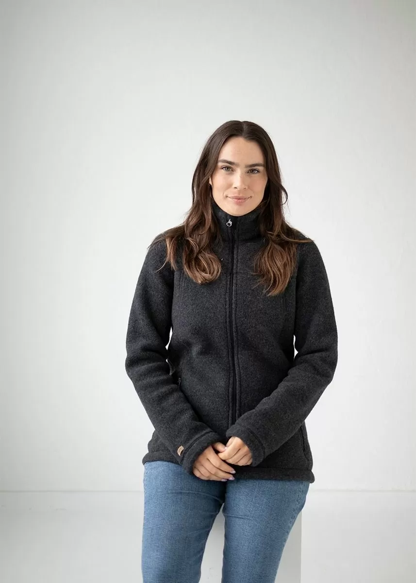 Jakke i ullfleece, unisex