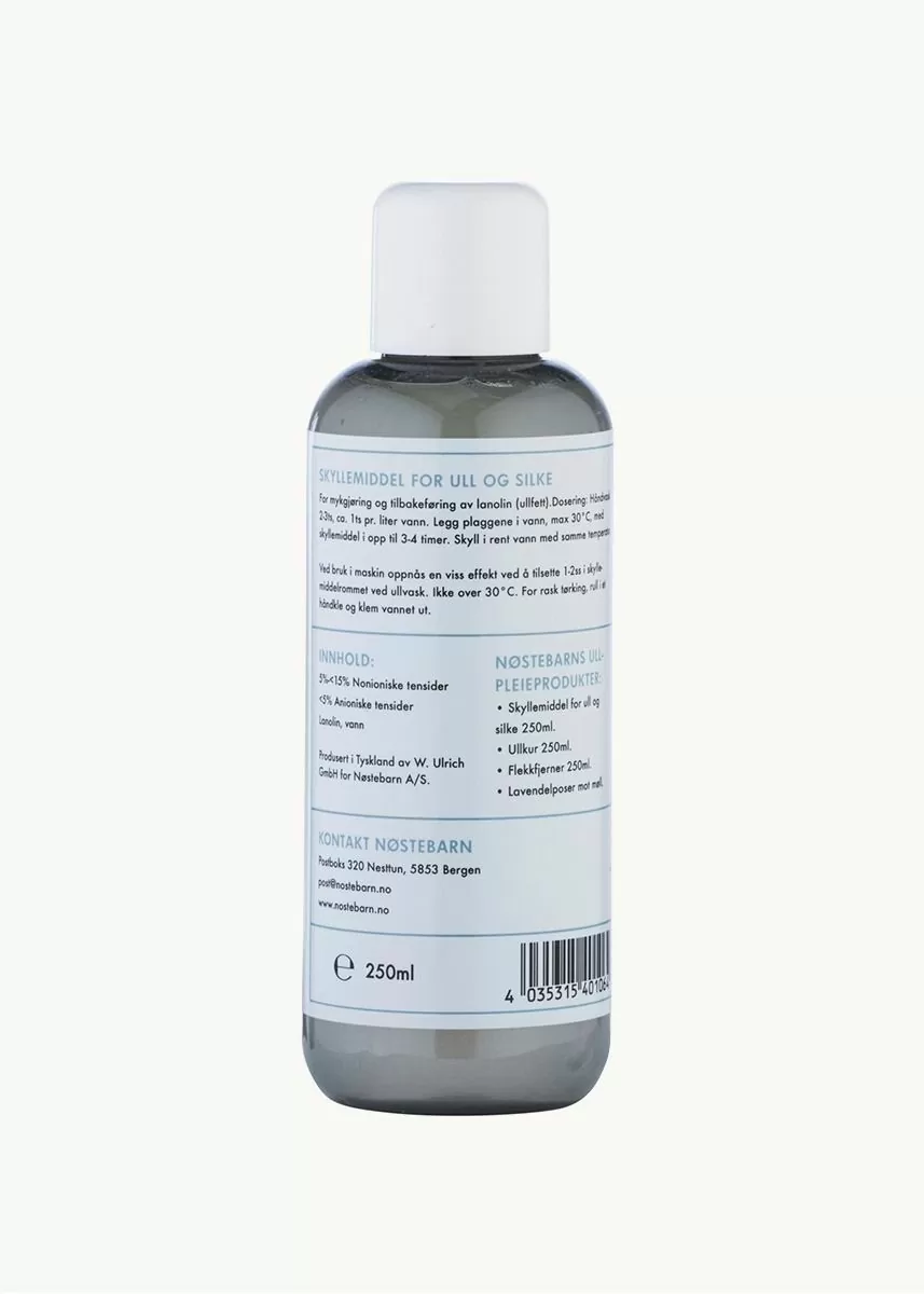 Ullskyllemiddel med lanolin 250 ml