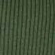 Ribbestrikket zip-genser i ull - Skoggrønn