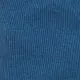 Polotrøye i finribbet ull med silke - Dongeriblå