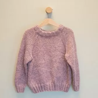 Nøstegenser til junior - Strikk