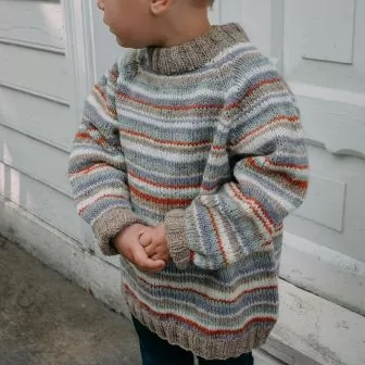 Stripegenser - Strikk