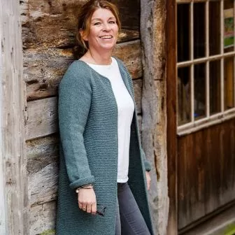 Cardi-sleng - Strikk