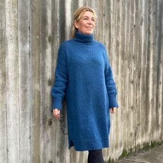 Lun Høstkjole - Strikk