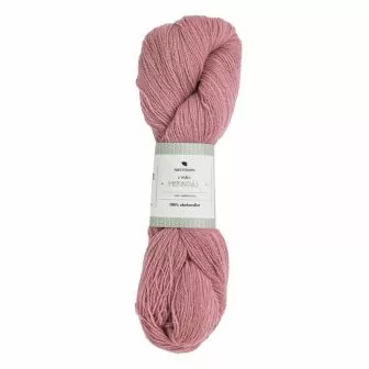 Nøstebarns merinoull 100g Gammel rosa