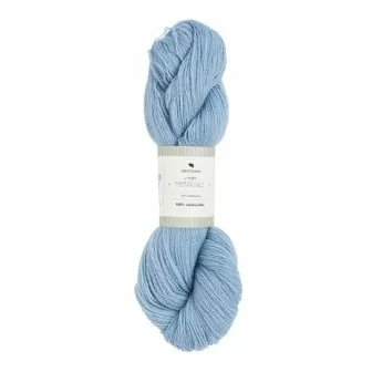 Nøstebarns merinoull 100g Perleblå