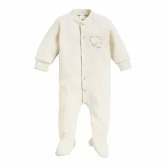 Pysj i ullfrotté, med fot - Natur