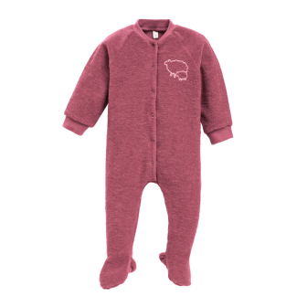 Pysj i ullfrotté, med fot