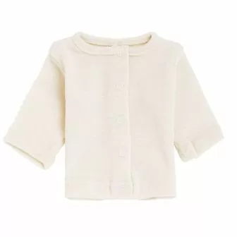 Prematurjakke i ull med silke - Natur