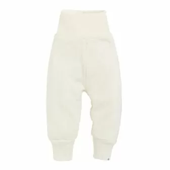 Babybukse i ull med silke