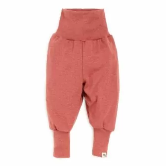 Babybukse i ull med silke