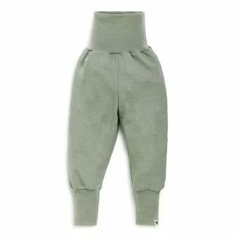 Babybukse i ull med silke