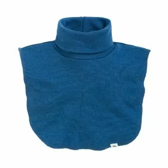 Hals i ull med silke