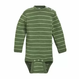 Body i ull med silke