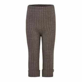 Ribbestrikket ullbukse