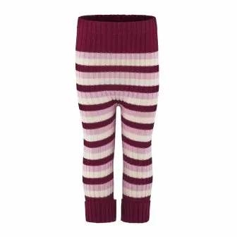 Ribbestrikket ullbukse