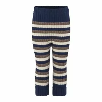 Ribbestrikket ullbukse