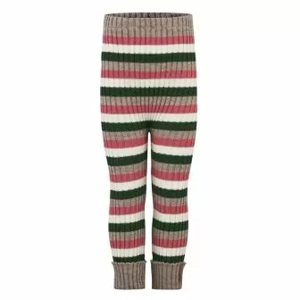 Ribbestrikket ullbukse