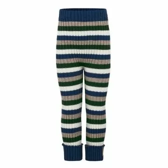 Ribbestrikket ullbukse