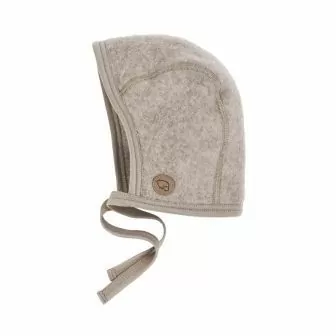 Lue i ullfleece - Linfarge