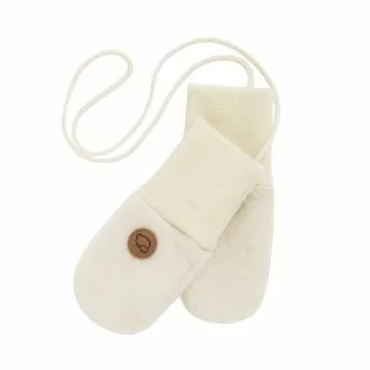 Babyvott i ullfleece Natur