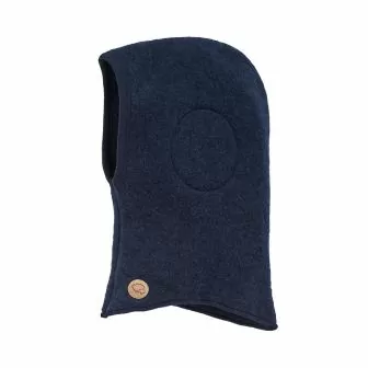 Hettelue i ullfleece m vindbeskytter